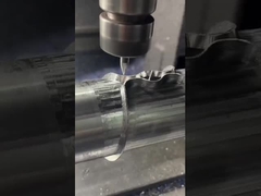 Partidas de repuesto de aluminio de acero inoxidable de torneado CNC a medida Pintura Partes de tornillo