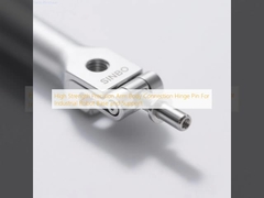 Pin de bisagra de alta resistencia de precisión para conexión del cuerpo del brazo para la base y el soporte del robot industrial