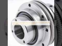 Acoplamiento de diafragma de alta precisión para robot industrial, elemento de acoplamiento de fuelle de acero inoxidable