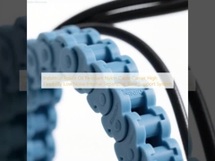 Robótico industrial portador de cable de nylon resistente al aceite Alta flexibilidad Bajo ruido Sistema de soporte de base de separación interna