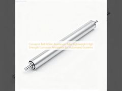 Cinturón transportador tubo de aluminio de rodillo ligero resistencia a la corrosión de alta resistencia para sistemas automatizados