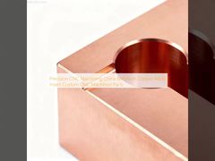 Mecanizado CNC de precisión China Molde de cobre de berilio Insertar piezas mecanizadas CNC personalizadas