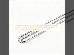 China mecanizado CNC de precisión elementos calefactores de aleación de molibdeno personalizados para hornos de vacío de alta temperatura TZM Mo-La fabricante profesional