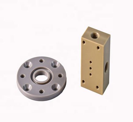 comprar El plástico trabajado a máquina precisión del CNC de POM PE PTFE del nylon parte la superficie no modificada para requisitos particulares online manufacture