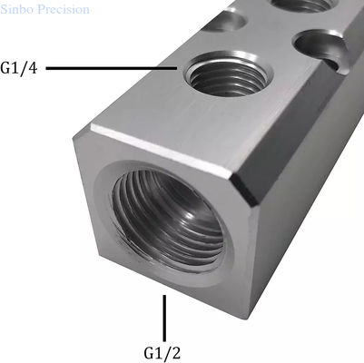 Aluminio que anodiza los recambios mecánicos del CNC para el equipo de comunicación