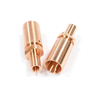 Producción de prototipos rápidos por encargo Partes de torneado CNC Partes de mecanizado de latón SGS RoHs partes de mecanizado de torno CNC