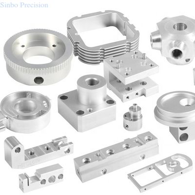 Aleación de aluminio de los sujetadores del acero inoxidable de la precisión de las piezas del CNC 5 AXIS que trabaja a máquina
