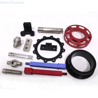 4 5 piezas de aluminio del CNC de AXIS que anodizan los servicios que muelen y que tornean del CNC de la pintura