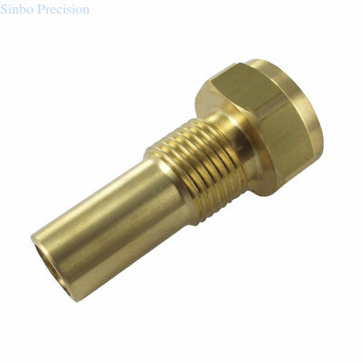 Piezas trabajadas a máquina del acero inoxidable del tornillo de aluminio del cobre de latón de los recambios del CNC del OEM