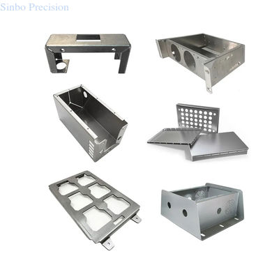 Fabricación de chapa de aluminio de doblez galvanizada del recinto de las piezas de chapa