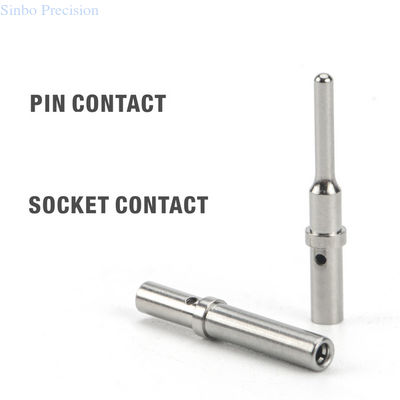 Pin de acero inoxidable CNC mecanizado de superficie de metal