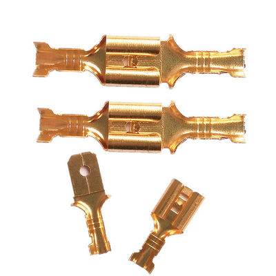 Terminal eléctrico mecanizado por CNC Conector de terminal de cobre para baterías de vehículos eléctricos