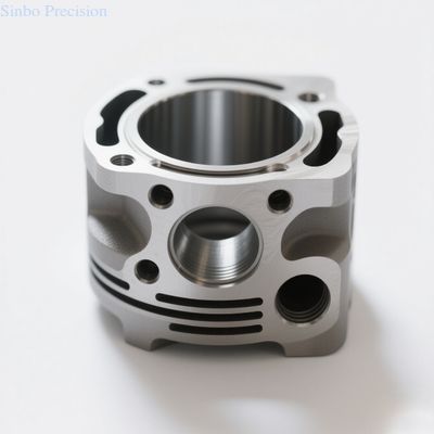 Superficie de pulido acabado y resistencia al desgaste para el mecanizado CNC de bloques de cilindros personalizados según dibujos/muestras
