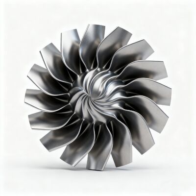 Precision CNC machining China aerospace engine titanium alloy blade custom manufacturing cnc machining china precision CNC machining